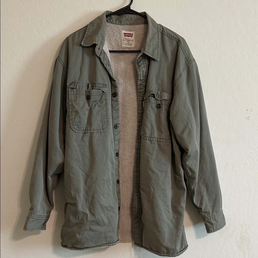 Levi's Men's Olive Shirt Jacket (from early 2000’s)